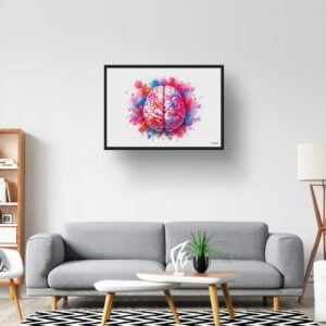 dream watercolour brain top lobby