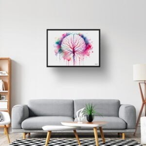 dream watercolour cerebral angiography back lobby