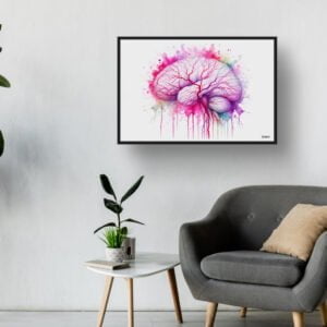 dream watercolour cerebral angiography side waiting room