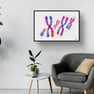 dream watercolour chromosomes waiting room