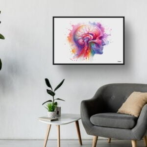 dream watercolour cranial nerves waiting room