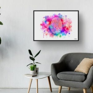 dream watercolour fingerprint waiting room