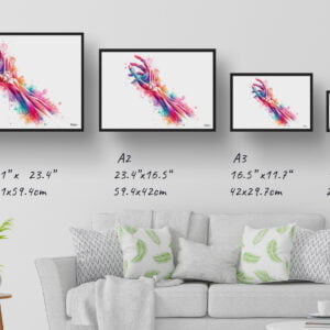 dream watercolour forehand outside print size comparison