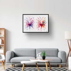 dream watercolour group of nerves lobby