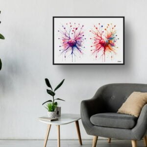 dream watercolour group of nerves waiting room