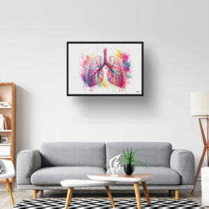 dream watercolour lungs lobby