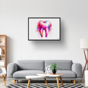 dream watercolour molar tooth lobby