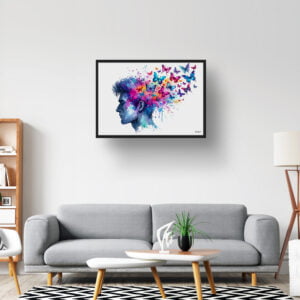 dream watercolour psychology thoughts of a man lobby