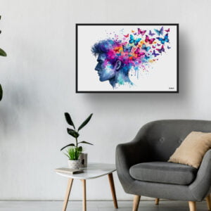 dream watercolour psychology thoughts of a man waiting room