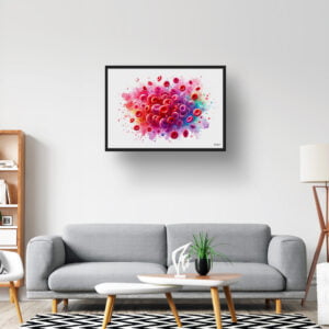 dream watercolour red blood cells lobby