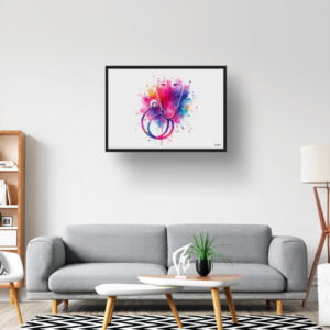dream watercolour stethoscope lobby