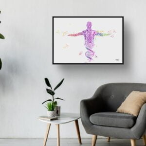medical splash dna figure waiting room
