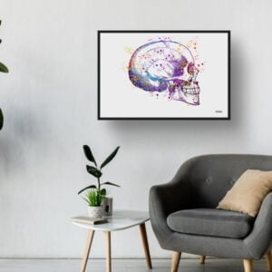 medical splash skull waiting room