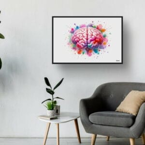 dream watercolour brain back waiting room 1