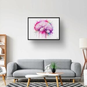 dream watercolour cerebral angiography side lobby