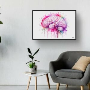 dream watercolour cerebral angiography side waiting room
