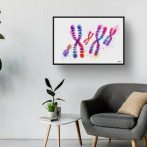 dream watercolour chromosomes waiting room 1