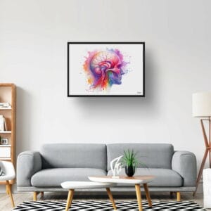 dream watercolour cranial nerves lobby 1