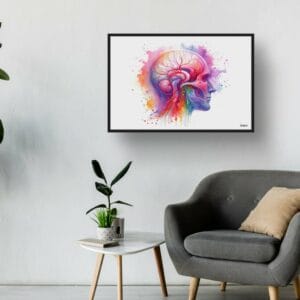 dream watercolour cranial nerves waiting room 1
