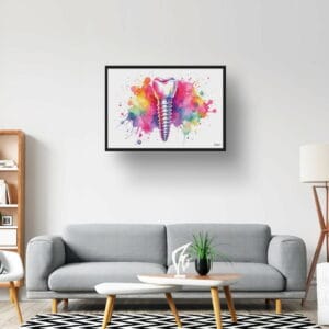 dream watercolour dental implant lobby 1