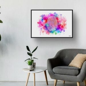 dream watercolour fingerprint waiting room