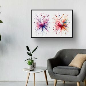 dream watercolour group of nerves waiting room 1