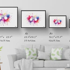 dream watercolour kids round glasses print size comparison 1