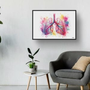 dream watercolour lungs waiting room 1