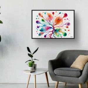 dream watercolour lymph nodes waiting room 1