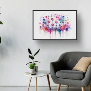dream watercolour neural network waiting room