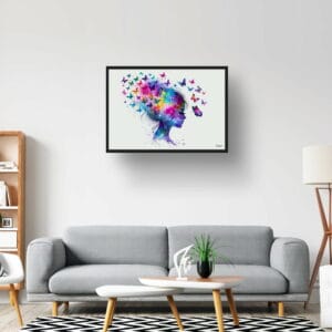 dream watercolour psychology thoughts of a woman lobby 1