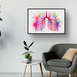 dream watercolour pulmonary angiogram waiting room 1