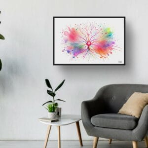dream watercolour purkinje cells waiting room