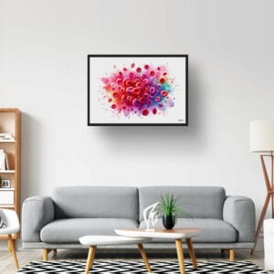 dream watercolour red blood cells lobby