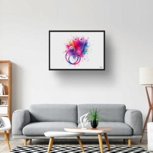 dream watercolour stethoscope lobby 1
