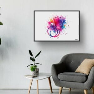 dream watercolour stethoscope waiting room 1