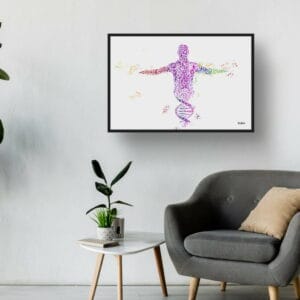 medical splash dna figure waiting room