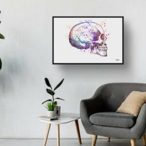 medical splash skull waiting room