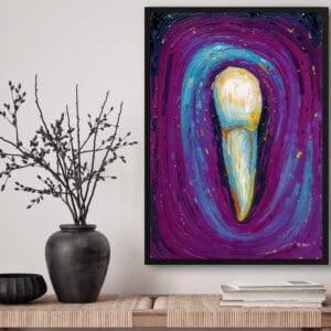 dental nocturne canine front view lifestyle