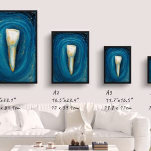dental nocturne incisor print size comparison
