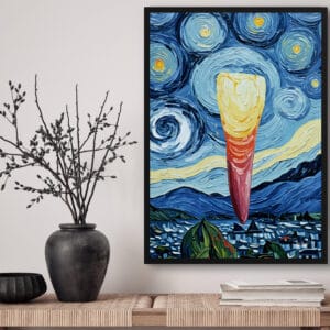 dental van gogh incisor front view lifestyle
