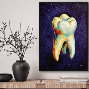 dental van gogh molar front view lifestyle